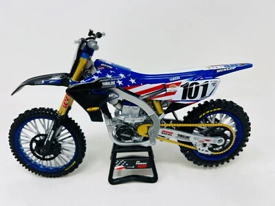 New Ray 1:12 Eli Tomac #101 Team USA Yamaha YZF 450 Toy Model Supercross MOTO X - Image 1 of 3
