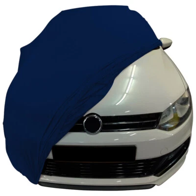 Indoor car cover fits Volkswagen Polo V bespoke Le Mans Blue cover Without mi... Foto 1 de 4