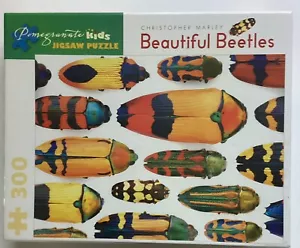 Pomegranate Beautiful Beetles Marley Large Format 300 Pieces Puzzle NEW - Picture 1 of 5