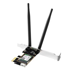 AX200 WiFi 6 Bluetooth Card Windows 11 64-bit Desktop PC PCIe Wireless Adapter - Picture 1 of 11