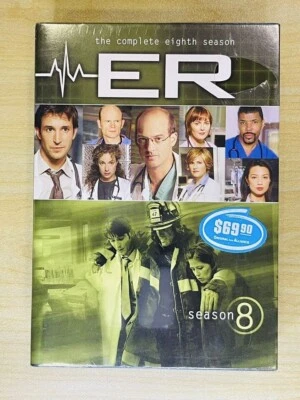 DVD ER COMPLETE SEASON 8 6-DISC BOXSET COMPLETE  BRAND NEW sealed!! CHEAPEST!! - Image 1 of 3