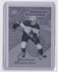 2022-23 UD EXTENDED SERIES SMOOTH GROOVES INSERT MATIAS MACCELLI #SG3 COYOTES - Picture 1 of 2