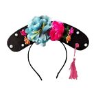 Tassel Hanfu Flower Headband Children Hair Bands  Ladies/Girls