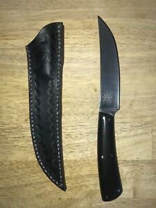 Fehr Bird and Trout Knife/Hunting/AEBL Stainless Steel/G10/Leather Sheath