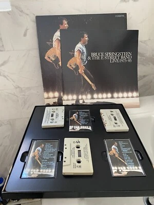 Bruce Springsteen & The E Street Band Live 3-Cassette Tape Box Set w/Booklet - Image 1 of 4
