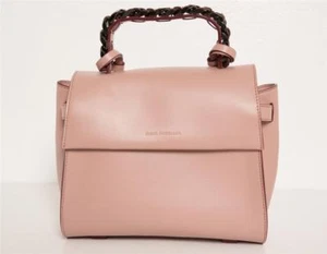 Bolso de Mano ELENA GHISELLINI Cuero Rubor ÁNGEL S Sensua Cadena de Metal NUEVO $1450 - Imagen 1 de 12
