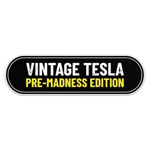 Funny Anti Elon Vintage Pre Madness Edition Vinyl Sticker Decal Sticker - Picture 1 of 2