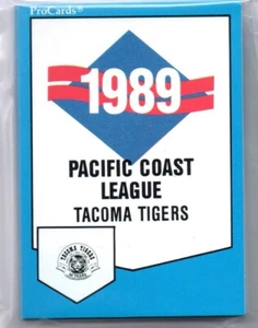 1989 ProCards Minor League Team Set - Tacoma Tigers (A's) Canseco & McGwire - Picture 1 of 2