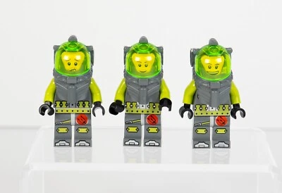LEGO Atlantis Diver Minifigure 3 Pack. Used + Fast Shipping - Image 1 of 4
