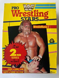 1985 O-Pee-Chee Pro Wrestling Stars ~ Series 2 ~ Empty Display Box ~ HTF - Picture 1 of 6