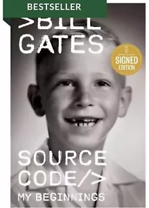 Bill Gates Source Code, My Beginnings Signed HC Book Autographed - Ships Fast - Picture 1 of 1