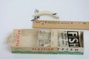 Vintage Flatfish Helin Tackle F6 LUM Glow In The Dark Great Fishing Lure Fly Rod - Picture 1 of 6