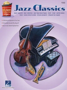 Jazz Classics Piano Big Band Play Along Vol.4 Book Cd NEW! - Picture 1 of 1