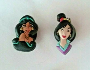 Disney Mulan Guerrero o Princesa Jazmín Zapato Dije Nuevo Sin Etiquetas - Imagen 1 de 2