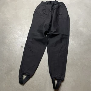 Vintage Lands End Stirrup Pants Stretch Tapered 90s Size 10 Women’s 28x30 - Picture 1 of 9