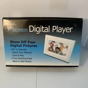 SHOMI 7" Screen Digital Player Photo Frame - Picture 1 of 4