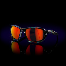 Oakley Plazma Dark Galaxy Prizm Ruby Sunglasses OO9019-17