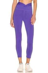 Free People FP Movement Breathe Deeper Legging in Blue Purple Combo Size M NWT - Picture 1 of 12