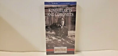 Brand New Sealed Kind Hearts And Coronets VHS Video Alec Guinness  - Image 1 of 3