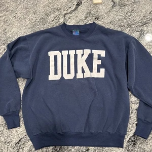 Rare Duke University College Sweatshirt Made In USA Carolina With An Attitude - Picture 1 of 7