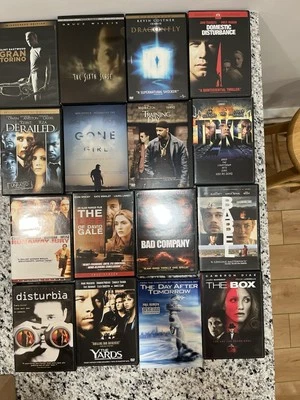 Wholesale 16 DVD/Blue Ray Action Movies - Brand New/Used 1 Time, No Duplicates - Image 1 of 4