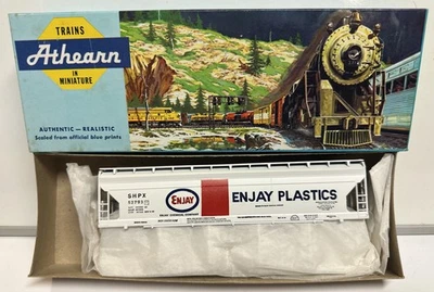Athearn HO Scale Enjay Plastics 55' Covered Hopper Car Kit #52793 - Image 1 of 3