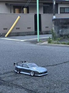 Rc Body 180Sx 1/10 Scale Unpainted Clear Lexan Shell Drift Touring Car Diy - Picture 1 of 7