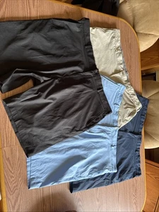 Lotto 4 pantaloncini golf uomo WALTER HAGEN perfetti 11 taglia 46 nero kaki blu navy �� - Foto 1 di 13