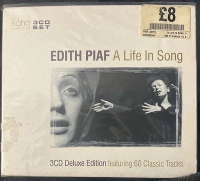 ‘A Life in Song’ by Edith Piaf (NEW 3 CDs 60 Tracks Import) The SOHO Collection - Image 1 of 4