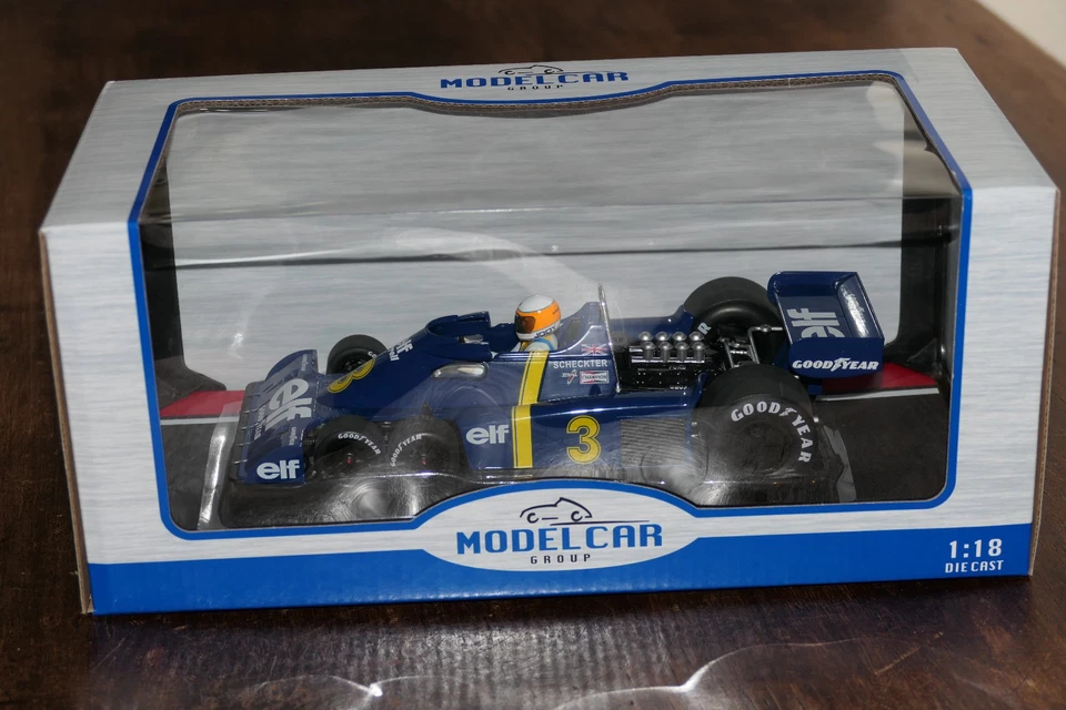 Tyrrell Ford P34 / Jody Scheckter / Model Car Group - MCG   1:18 - Bild 1 von 4