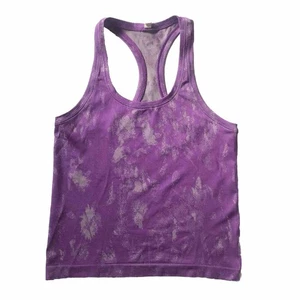 Lululemon Shadow Bloom Moonlit Magenta Swiftly Tech Racerback Tank 2.0 Race SZ 8 - Picture 1 of 7