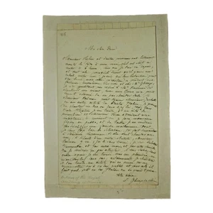 1815 Opera Lettera Francese S. Glossop de Coloni - Menzioni Rossini & H. Vescovo - Foto 1 di 4