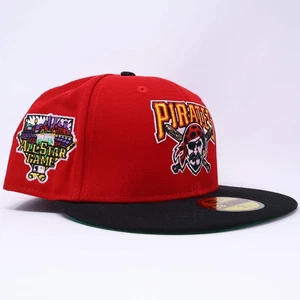 NEW Red Pittsburg Pirates 2006 All Star Game 59fifty New Era Fitted Hat Cap - Picture 1 of 8
