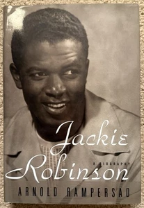 JACKIE ROBINSON: A BIOGRAPHY BY ARNOLD RAMPERSAD 1997 TRUE 1ST EDITION HCDJ - Picture 1 of 9