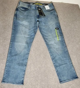 Lee Extreme Motion Mens Jeans 38x30 Straight Fit Tapered Leg Stretch NWT - Picture 1 of 12