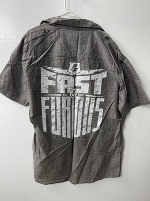 Moto Mecánica Abotonada Universal Studios XXL Supercargado Para Hombres Rápido y Furioso Foto 1 de 4