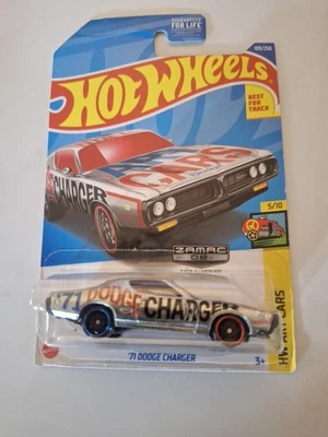 Hot Wheels Walmart Exclusive Zamac71 Dodge Charger  HW Art Cars 5/10 - Image 1 of 3
