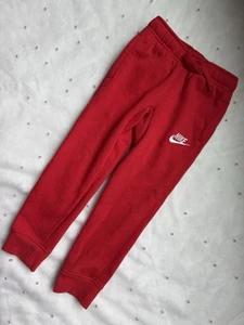 Unisex Red Nike Sweatpants Age 5-6+ - Picture 1 of 3