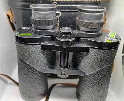 Swift Belmont De Luxe 7x50 binoculars with case - Image 1 of 4