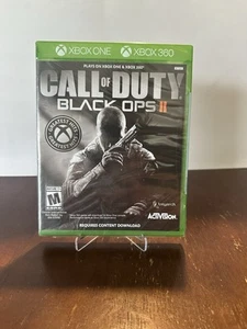 Call of Duty Black Ops II 2 Raro Estuche Doble Xbox One y Xbox 360 SELLADO  - Imagen 1 de 2