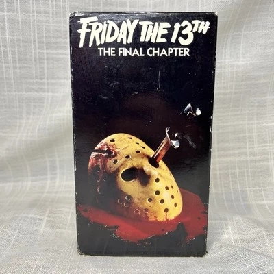Friday the 13th The Final Chapter ~ Corey Feldman VHS 1994 ~ 1984 Horror  TESTED Foto 1 de 4