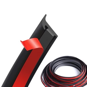 1 Pack 5M/16.5Ft Auto T Shape Leak Sound Proofing Sealing Strip, Universal Ca... - Picture 1 of 5