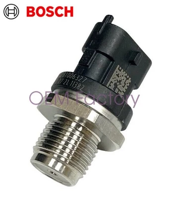 OEM BOSCH Diesel Fuel Rail Pressure Sensor for 2009-10 DODGE RAM 4500 5500 6.7L Foto 1 de 4