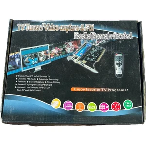 TV Tuner Video Capture Card & FM Radio + Remote Control - SBT-TVFM - Picture 1 of 5