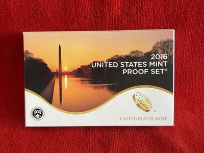 2016 U.S. Mint Proof Set w BOX/COA Code talkers Sacagawea Dollar - Image 1 of 4