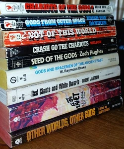 Chariots of the Gods From Outer Space 12th PLANET SITCHIN DÄNIKEN 9 PB BOOK LOT - Foto 1 di 8