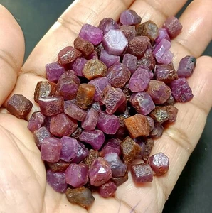 AAA+ Quality 100% Natural African Ruby Sapphire Unheated 100 Ct Loose Rough Lot - Picture 1 of 12