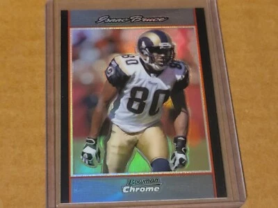 2007 Bowman Chrome #BC159 Isaac Bruce Refractor St Louis Rams Nmmt - Image 1 of 3