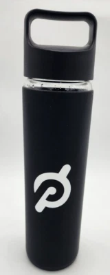 Peloton Glass Water Bottle w/ Silicone Non-Slip Grip 16 oz - Image 1 of 2
