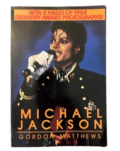 Michael Jackson Book Grammy Awards by Gordon Matthews 1984 - Picture 1 of 9